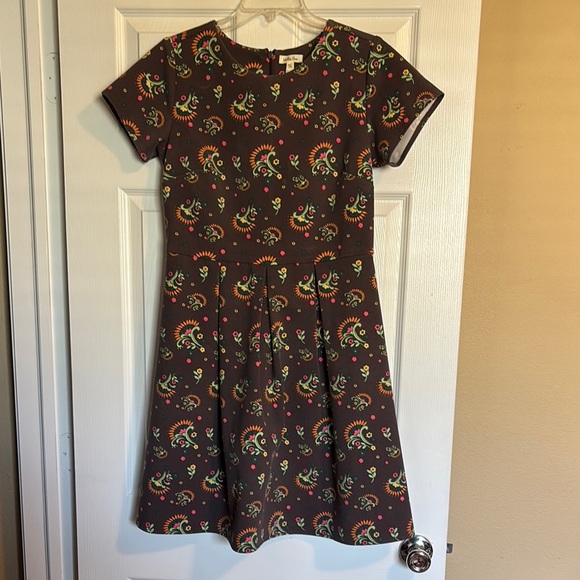 Matilda Jane Friends Forever Maja women’s brown floral dress size medium - Picture 1 of 11